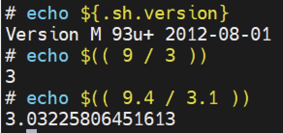 aklyachkin's tweet photo. Arithmetic in #IBMAIX #KornShell. #IBMChampion https://t.co/yPozLFRcWZ
