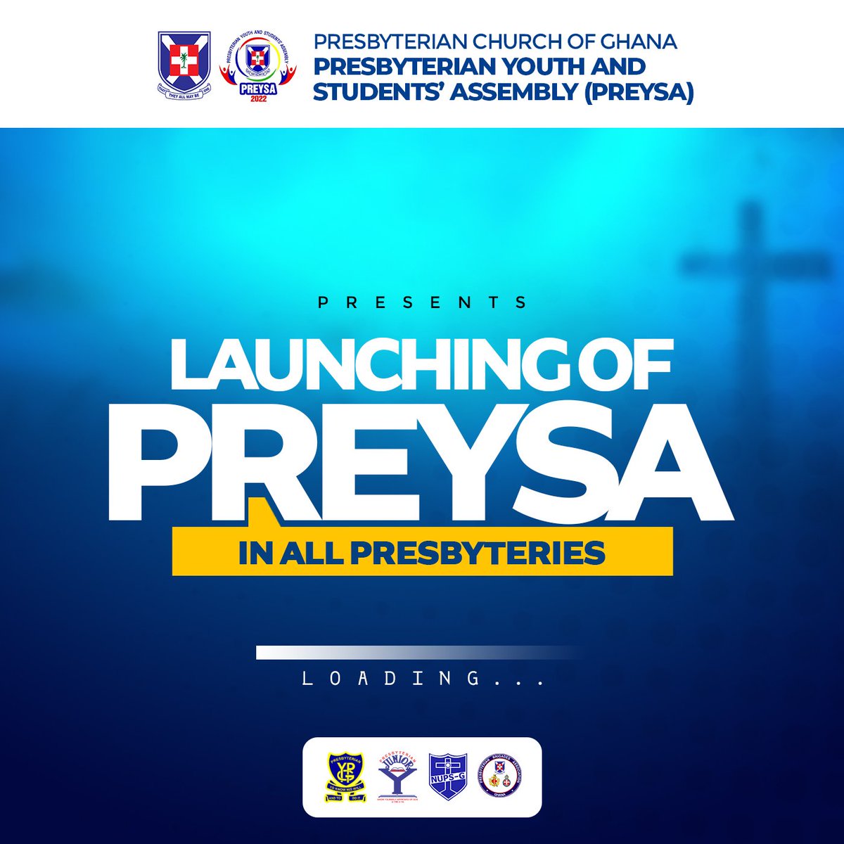 VoltaYpg's tweet photo. WATCH OUT❗❗❗

The PREYSA 2022 Train has set off from the Church House and will be moving through all the 21 Presbyteries.

Look out for your Presbytery Launch details and catch the train. 

It's going to be a terrific explosion💃💃💃

Don't miss it
#PREYSA2022 @preysa2022 https://t.co/8V2xrjTIlw