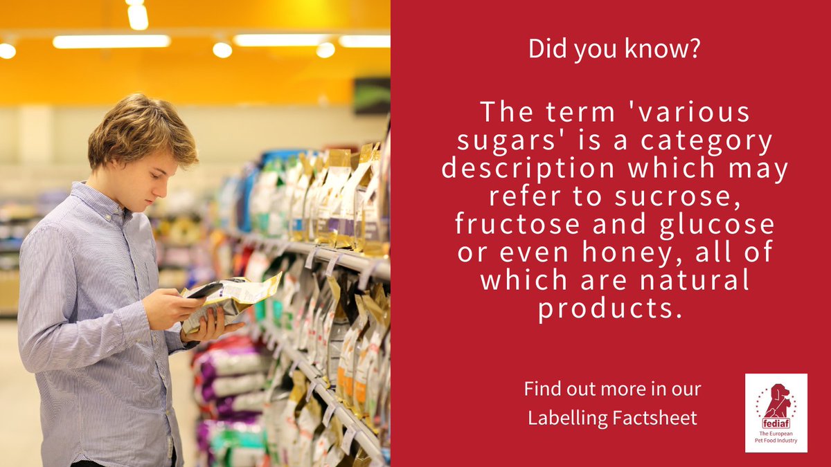 FEDIAF_PetFood's tweet photo. Labelling in pet food is a complex topic. You can consult FEDIAF’s Factsheet on labelling to understand it better: https://t.co/OZiMkQxbKz 

#FactFriday #FEDIAFFactsheet #Labelling https://t.co/emVYGsbcAl