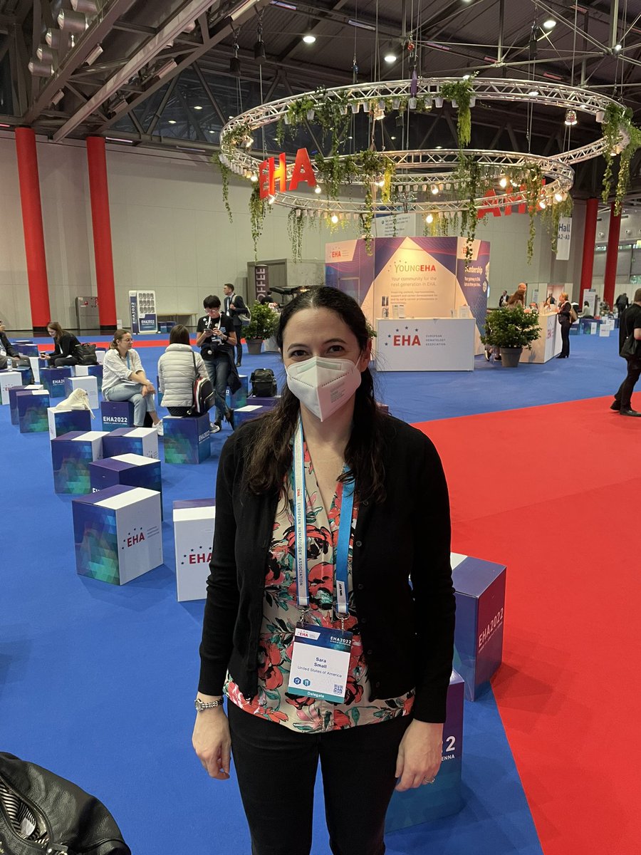 Made it to EHA! #EHA2022