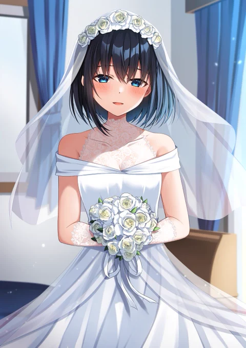 全力で頼めばなんでも着てくれる彼女10
「…本気にしちゃいますよ?」 