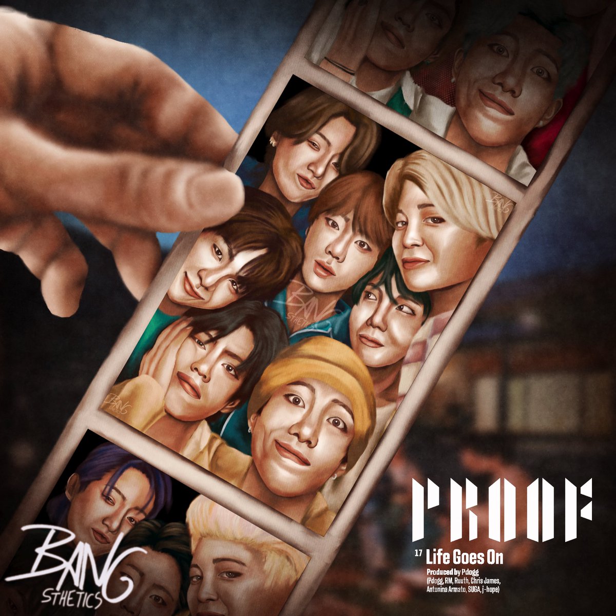 BangSthetics's tweet photo. TRACKLIST #BTS_Proof CD1
BE and Butter Eras
16. Dynamite
17. Life Goes On
18. Butter
*BONUS* Permission to Dance
@BTS_twt #BTS #BTSARMY #artmy #btsfanart #fanart #방탄소년단 #YetToCome #TheMostBeautifulMoment #ReadyForProof #SoShowMeYourPROOF https://t.co/tT4FSq6kIx