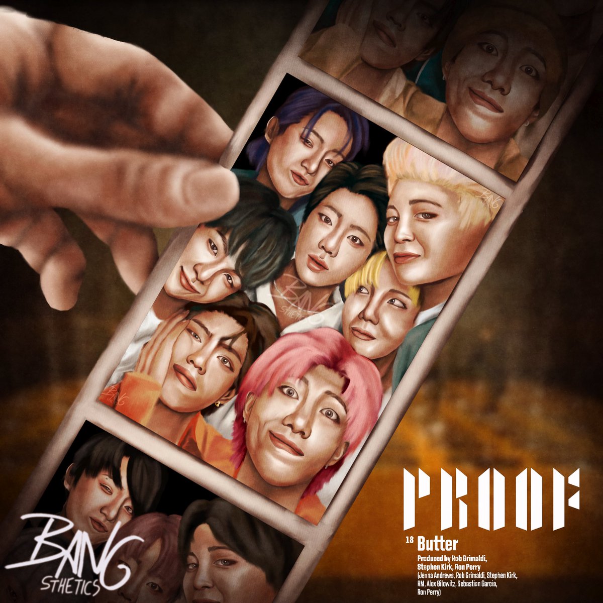 BangSthetics's tweet photo. TRACKLIST #BTS_Proof CD1
BE and Butter Eras
16. Dynamite
17. Life Goes On
18. Butter
*BONUS* Permission to Dance
@BTS_twt #BTS #BTSARMY #artmy #btsfanart #fanart #방탄소년단 #YetToCome #TheMostBeautifulMoment #ReadyForProof #SoShowMeYourPROOF https://t.co/tT4FSq6kIx