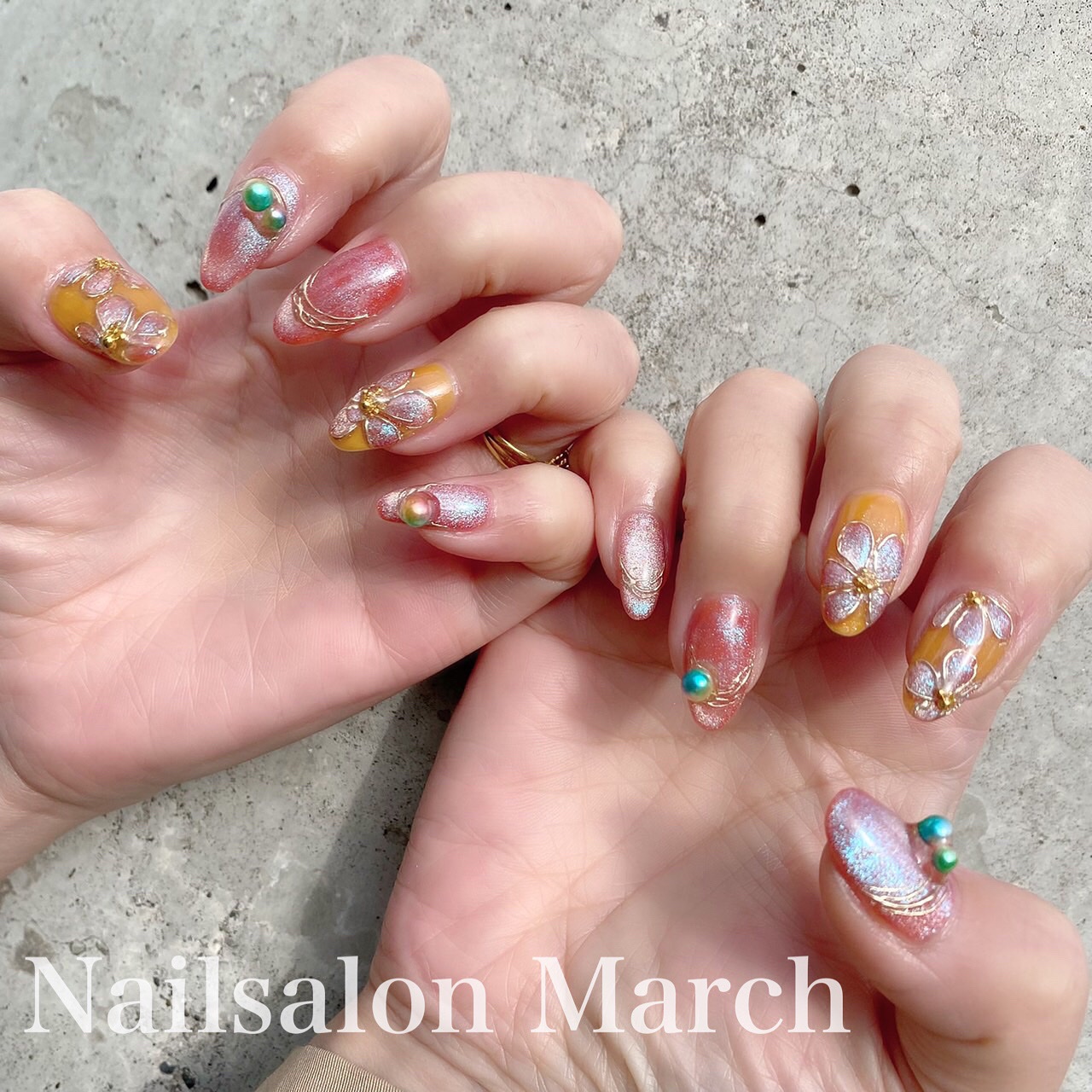 ネイルサロンmarch Nailsalon March Twitter