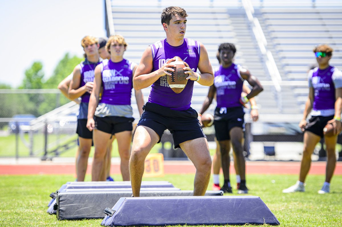 Tioga 2023 QB Gabe Sellers <a href="/GabeSellers2/">Gabe Sellers</a>. Funniest part was him checking and and bring surprised I knew who he was. Came out and threw well! Keep working!