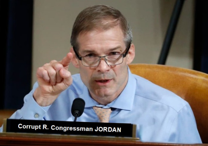 tomiahonen's tweet photo. Hey Gym Jordan?

Did you ask President Trump to pardon you? Was that why you were telephoning Trump on January 6th?

Speak up Jim, did you ask for a pardon? So you know you are guilty of crimes against the USA? How do your voters feel about that?

cc @Jim_Jordan #GymJordan https://t.co/k52qf6bUs8