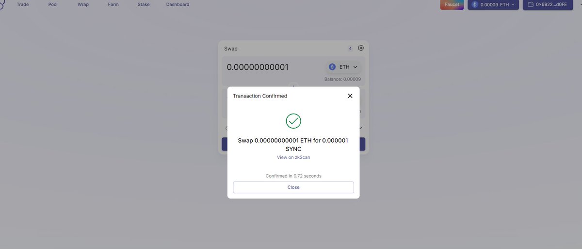 PgYeli's tweet photo. great Join discord: https://t.co/8sj0KZq1RE #L222 #zkSync #Layer2 #ZKRollup #testnet #Ethereum #DeFi https://t.co/On7DwS6N2j