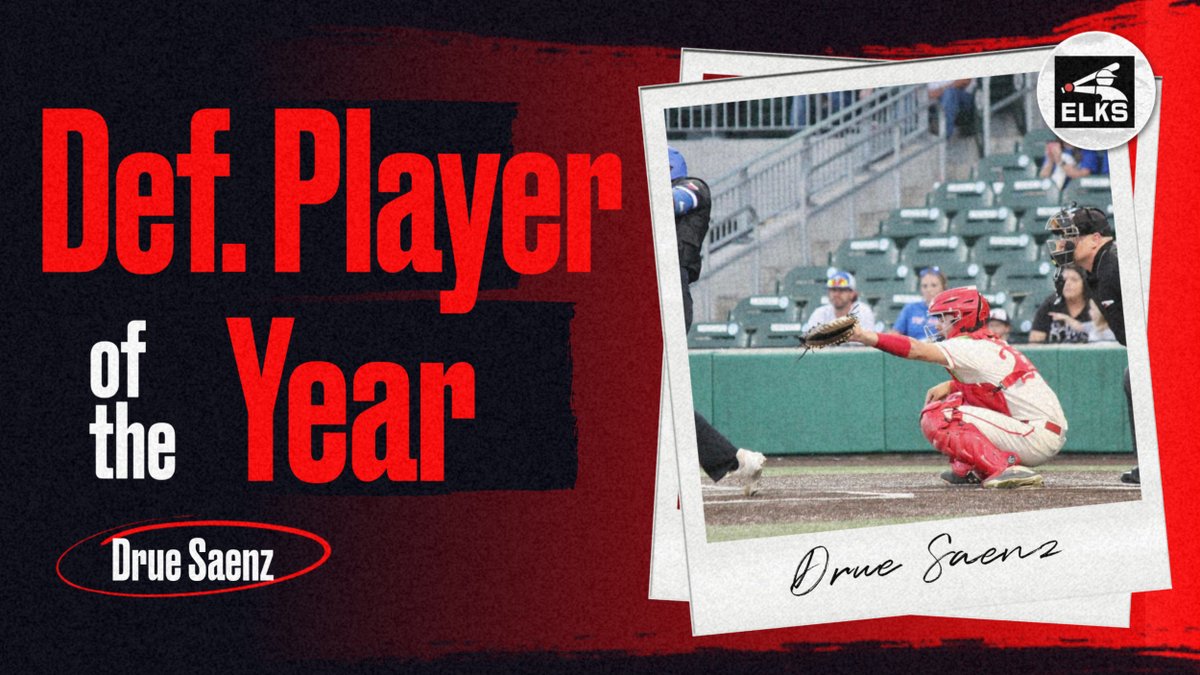 ELK_Baseball's tweet image. Defensive Player of the Year- Drue Saenz @DrueSaenz33