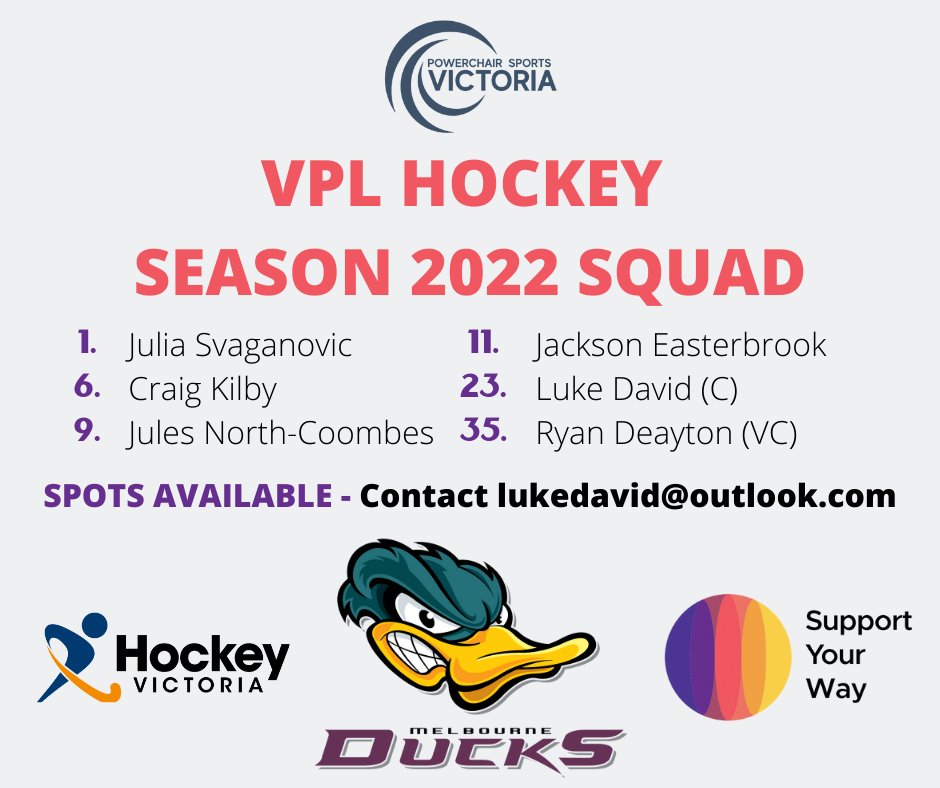 𝗦𝗤𝗨𝗔𝗗 𝗔𝗡𝗡𝗢𝗨𝗡𝗖𝗘𝗠𝗘𝗡𝗧 | We are very excited to announce our squad for the VPL Hockey 2022 season which begins on June 26th! Our first competitive match since 2019 😲

𝐂𝐨𝐦𝐞-𝐚𝐧𝐝-𝐓𝐫𝐲 𝐄𝐯𝐞𝐧𝐭 👇
📅 June 19th
⏲️ 12:00pm - 3:00pm
🏟️ MSC Parkville, 10 Brens Dr