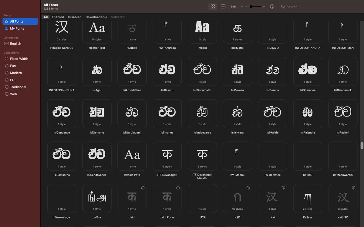MalindaG13's tweet photo. The FontBook Has Been Drastically Changed!
#macOSVentura #macOS13 #HiddenChanges https://t.co/ytjKRqGWCY