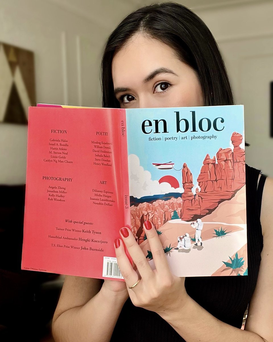 2nd Magazine cover!
Find three of my illustrations in the delightful and fresh “en bloc” magazine. Including my "Bryce Canyon" illustration as the cover, you can also find "Stay" and "Let that sh*t go..." turning those pages.
.
#editorialillustration #amwriting #poetry #womensart