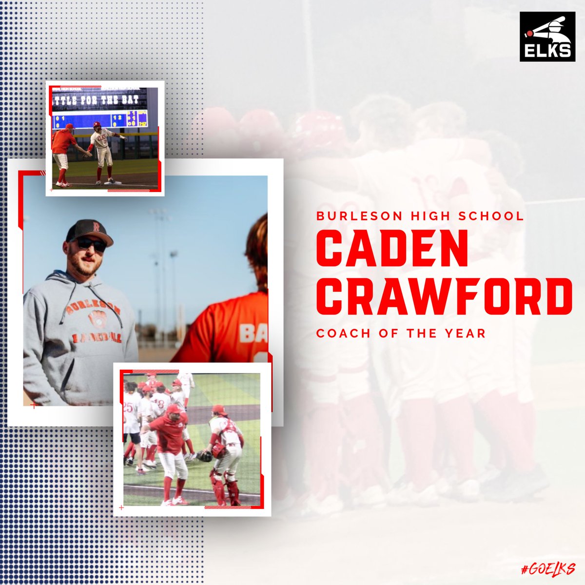 ELK_Baseball's tweet photo. Last and most deserving award of them all: Your District 8-5A Coach of the Year- Caden Crawford @CCraw11 https://t.co/guSAwR75ie