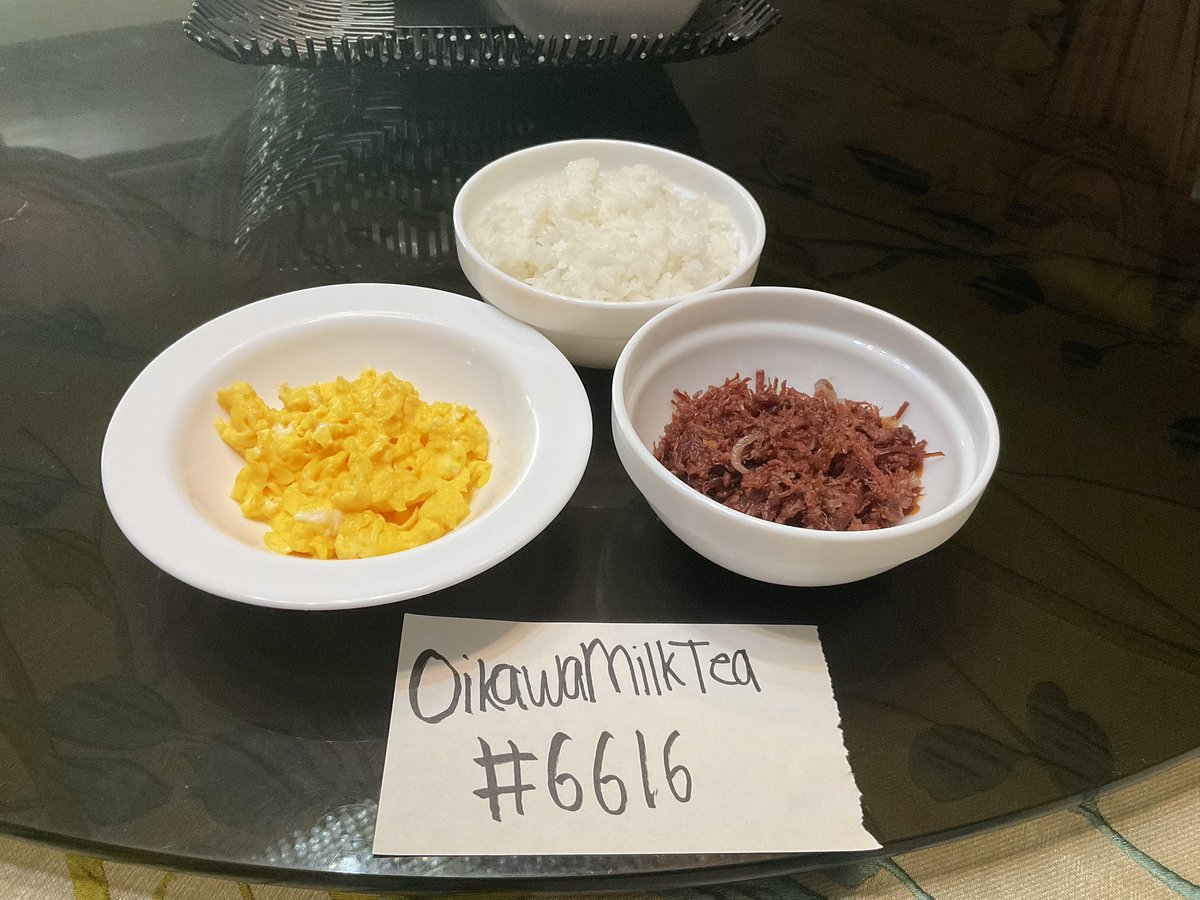 im not a cook so i made something easy!! 😅

 <a href="/operationSIN/">operationSIN</a> ,  i present to you my corned beef with rice and scrambled egg 😋😋

ENJOY SINNERS. 😈

<a href="/NFTLlama/">NFT Llama</a> <a href="/HatoETH/">Hato</a> <a href="/Jacktavo/">Jacktavo</a> <a href="/BrotherAli10/">Ali</a>