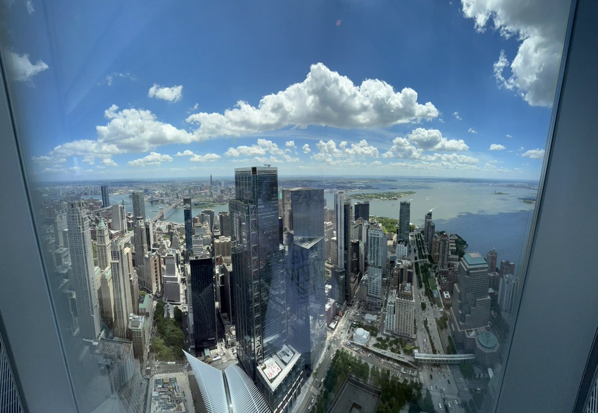 I have been dreaming of NYC skyscrapers since I was a little kid with no chance of ever seeing the US... and maybe not just seeing, but working in one?

Today, high up the <a href="/OneWTC/">One World Trade</a> World Trade Center, the *largest US skyscraper*, I did (in a <a href="/Servcorp/">Servcorp</a> co-working thru <a href="/deskpasshq/">Deskpass</a>)!