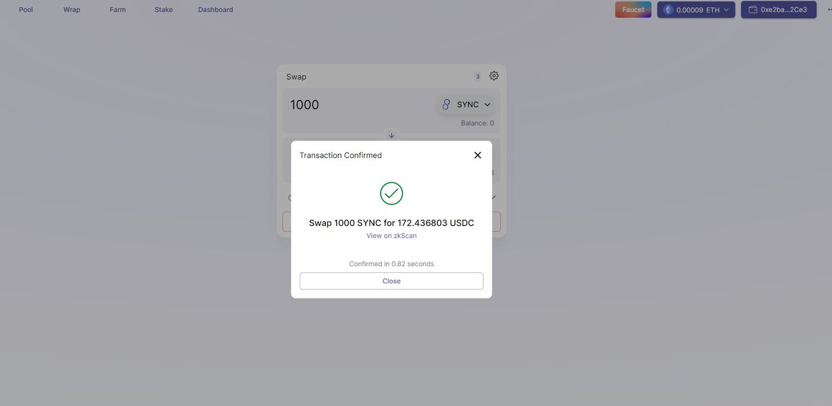 jordyn_maya's tweet photo. #L222 #zkSync #Layer2 #ZKRollup #testnet #Ethereum #DeFi good https://t.co/6MENpkkHMb
