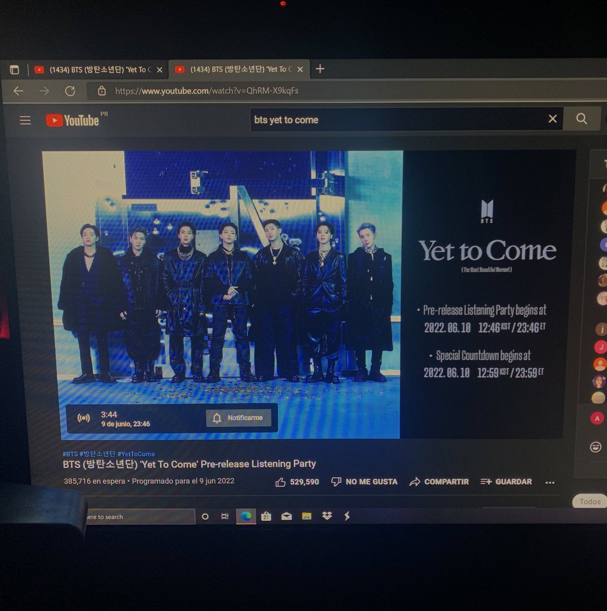 starhobi123's tweet photo. Crying and throwing up. This memory lane is killing me. My boys killing it again

#BTSCOMEBACK2022 #BTS #YetToCome  @BTS_twt https://t.co/MEc71JkEBT
