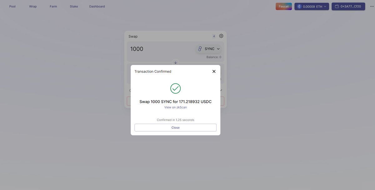KaydenCourtney1's tweet photo. #L222 #zkSync #Layer2 #ZKRollup #testnet #Ethereum #DeFi good https://t.co/bmhrOgv0oe