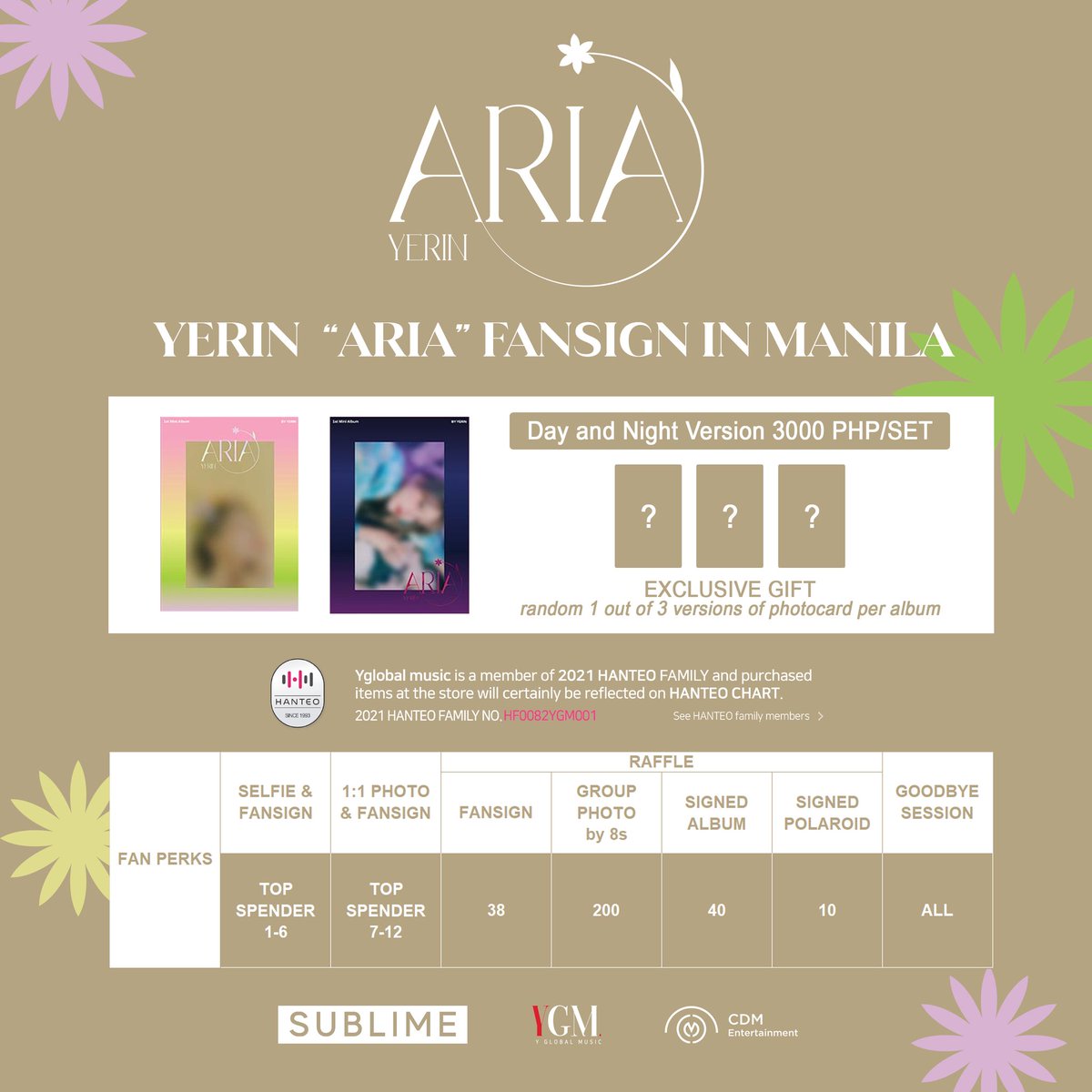 cdmentph's tweet photo. Spring is coming! 🌸

Introducing the first KPOP fansign-only event in the Philippines–Yerin "Aria" Fansign in Manila–happening live on 7/22/22 at @NewFrontierPH.

Buy at least one set of Yerin’s album via https://t.co/abl9yKij1e to enter. Full details below:

#YerinFansignPH https://t.co/HyECJs1cEU