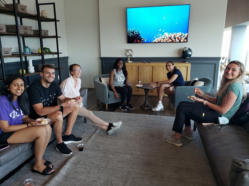 #TBT to our awesome four hour happy hour with cheese and other goodies from Di Bruno Bros. Bottles of wine and fun times!