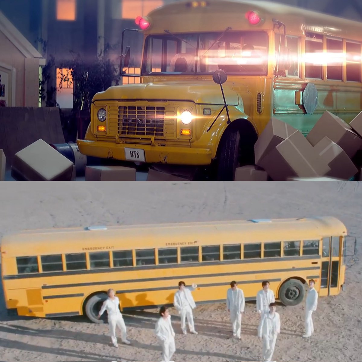 bangtinyboyys's tweet photo. Started the journey with the bus and now look I'm crying https://t.co/P4jDNa8iyO