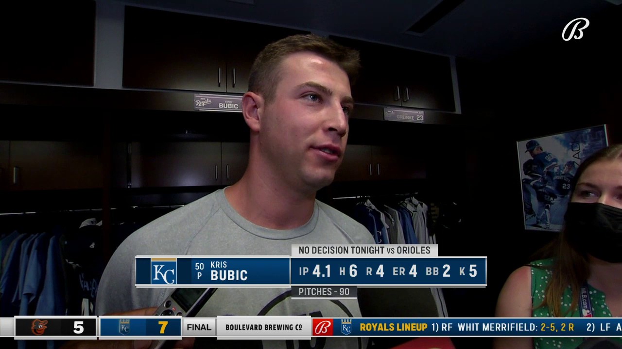 Bally Sports Kansas City on Twitter "Bubic after working out of a few