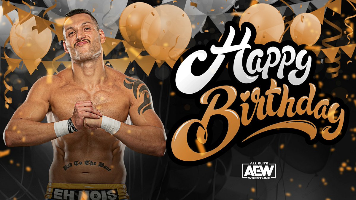 AEW's tweet photo. Happy Birthday to #AEW star @CezarBononi_! https://t.co/WqI1TPX24p