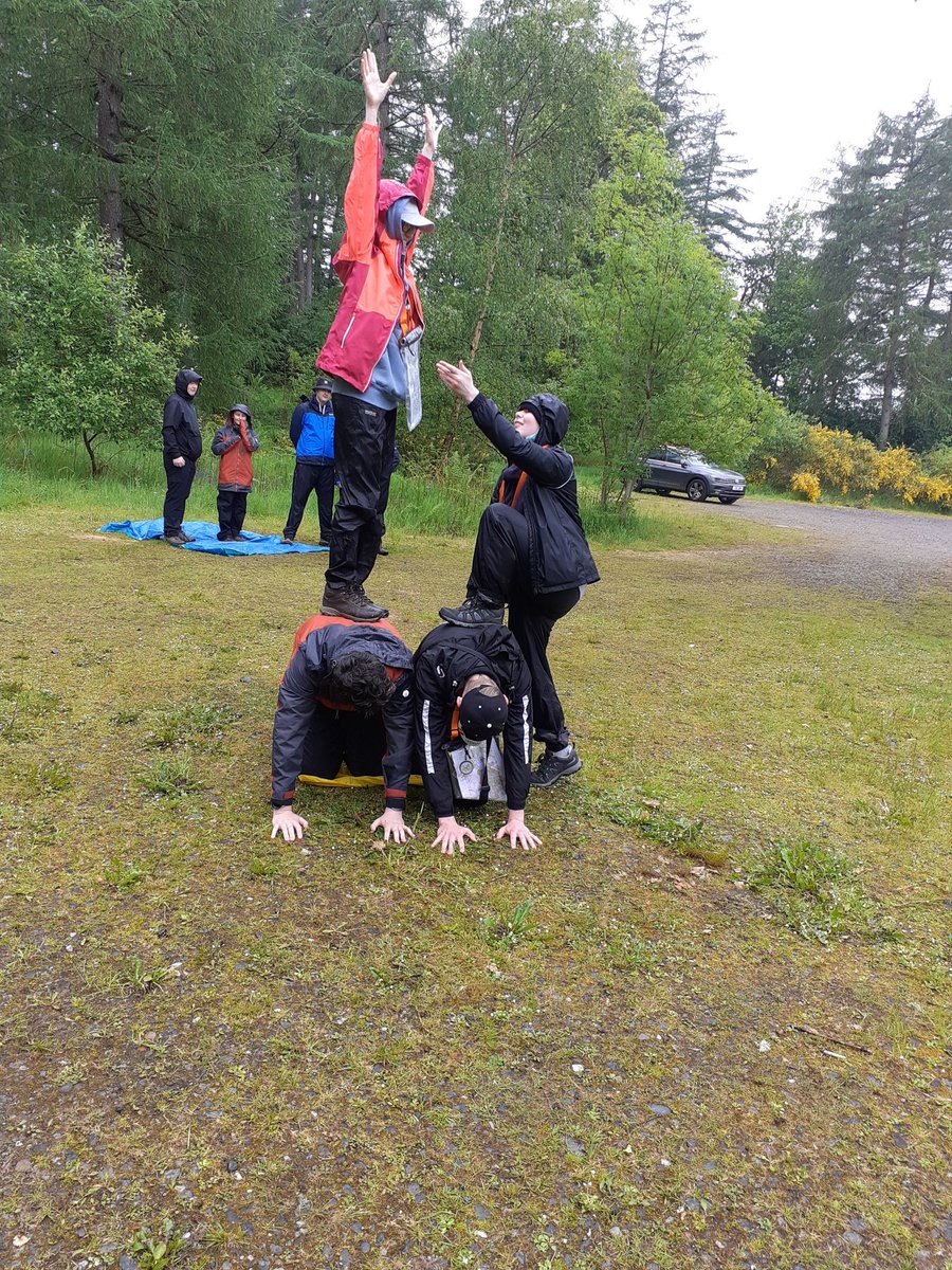What an amazing group of young people who have and will continue to show great #resilience #determination #teamwork as they complete their #SilverDofE #expedition <a href="/Stmo_DofE/">StMoDofE</a> @NorthLan_DofE <a href="/St_Maurice_High/">St Maurice's High</a>  Great memories, great #achievement