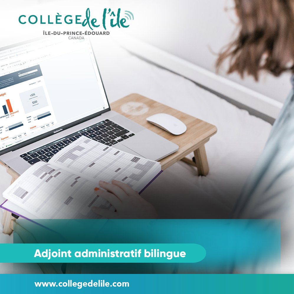 Ouvrez vous la porte à une carrière enrichissante et diversifiée dans une #entreprise!
Le programme Adjoint administratif bilingue prépare l'étudiant à effectuer des tâches y compris la rédaction, la comptabilité de base, les présentations ainsi que la coordination de bureau.