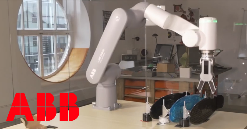 AMDembedded's tweet photo. See how #adaptivecomputing technology from AMD-Xilinx is helping to power @ABBRobotics' latest line of GoFa™ collaborative robots. Watch video 📽️: