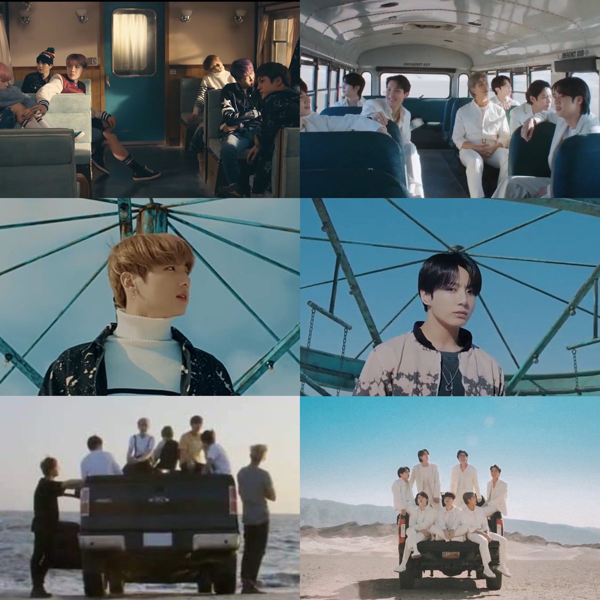 myjeonlvs's tweet photo. la cantidad de escenas de MV's que recrearon, ellos realmente hicieron un recorrido por toda su carrera, por estos 9 años, de inicio a fin, canciones y albums que los llevaron a donde están hoy, toda una travesía que los llevó 

#YetToCome #BTS_Proof @BTS_twt https://t.co/XlmuzhpX7y