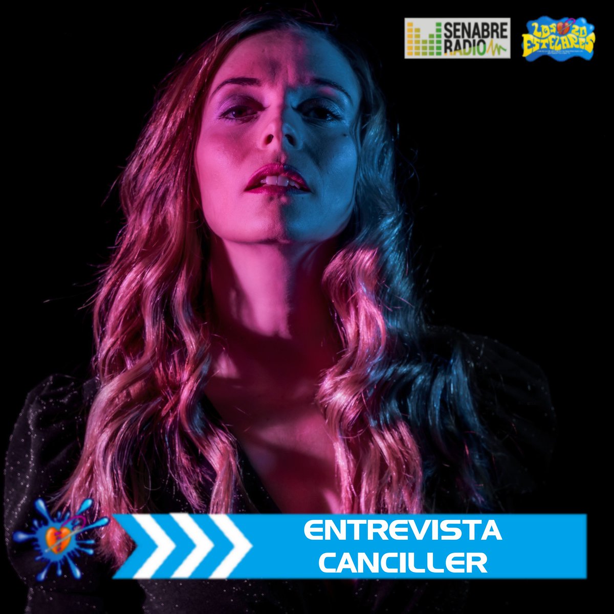 #ENDIRECTO📻📢:
ENTREVISTA CANCILLER
No te la pierdas!!
Hoy capitanea la nave de <a href="/Los20Estelares/">Los 20 Estelares</a>: 
@saracanciller (@entre_botones <a href="/cuestiondmedios/">Cuestión de Medios</a> ) junto a <a href="/JordiL20E/">Jordi L20E</a>!!
Escúchanos por <a href="/Los20Estelares/">Los 20 Estelares</a>
los20estelares.com y @SenabreRadio senabreradio.com
#DaleaPlay▶️