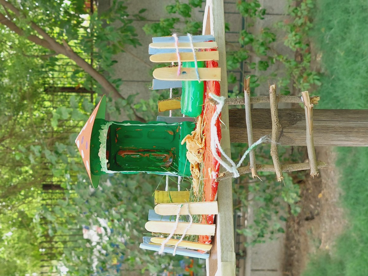 Birds feeder house by using waste material, made with the valuable efforts of my students. Mcps Udhyog Nagar, peera garhi 😊
#cleanindiagreenindia
@NorthDmc @Dir_Education @dcrohinizone @MCTA_RN_SOLANKI @Dapnn1234 @SNMMC18MCTA @TeamJammwal @ASHUTOSHRAJPUT @Kuldeep_K_NMOPS