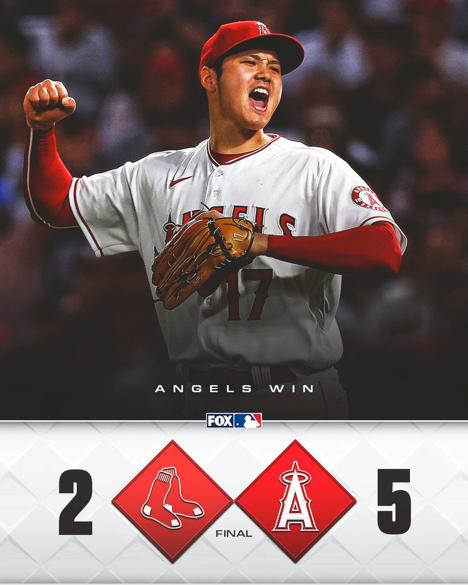 MLBONFOX's tweet photo. THE ANGELS LOSING STREAK IS OVER 😇 https://t.co/XMeDqyul4f