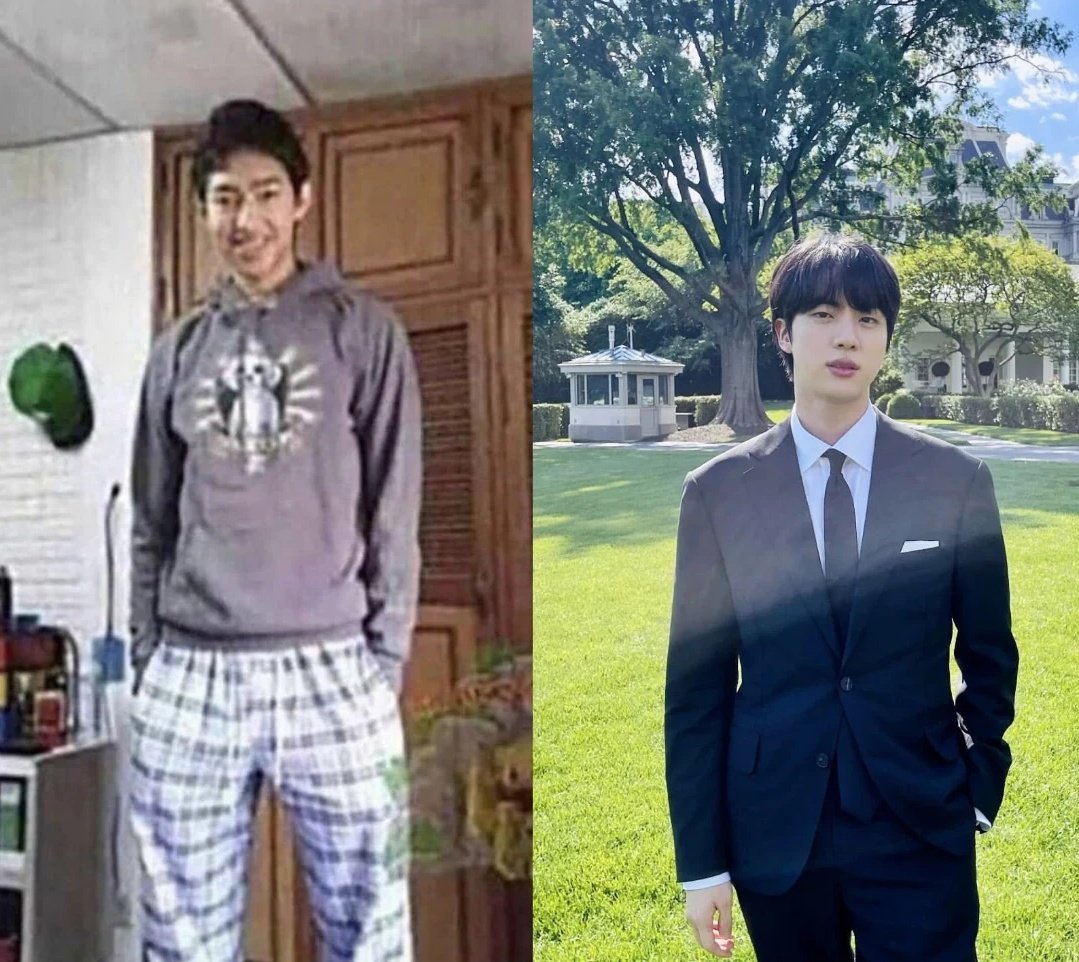 me on my wedding day vs me bts comeback day