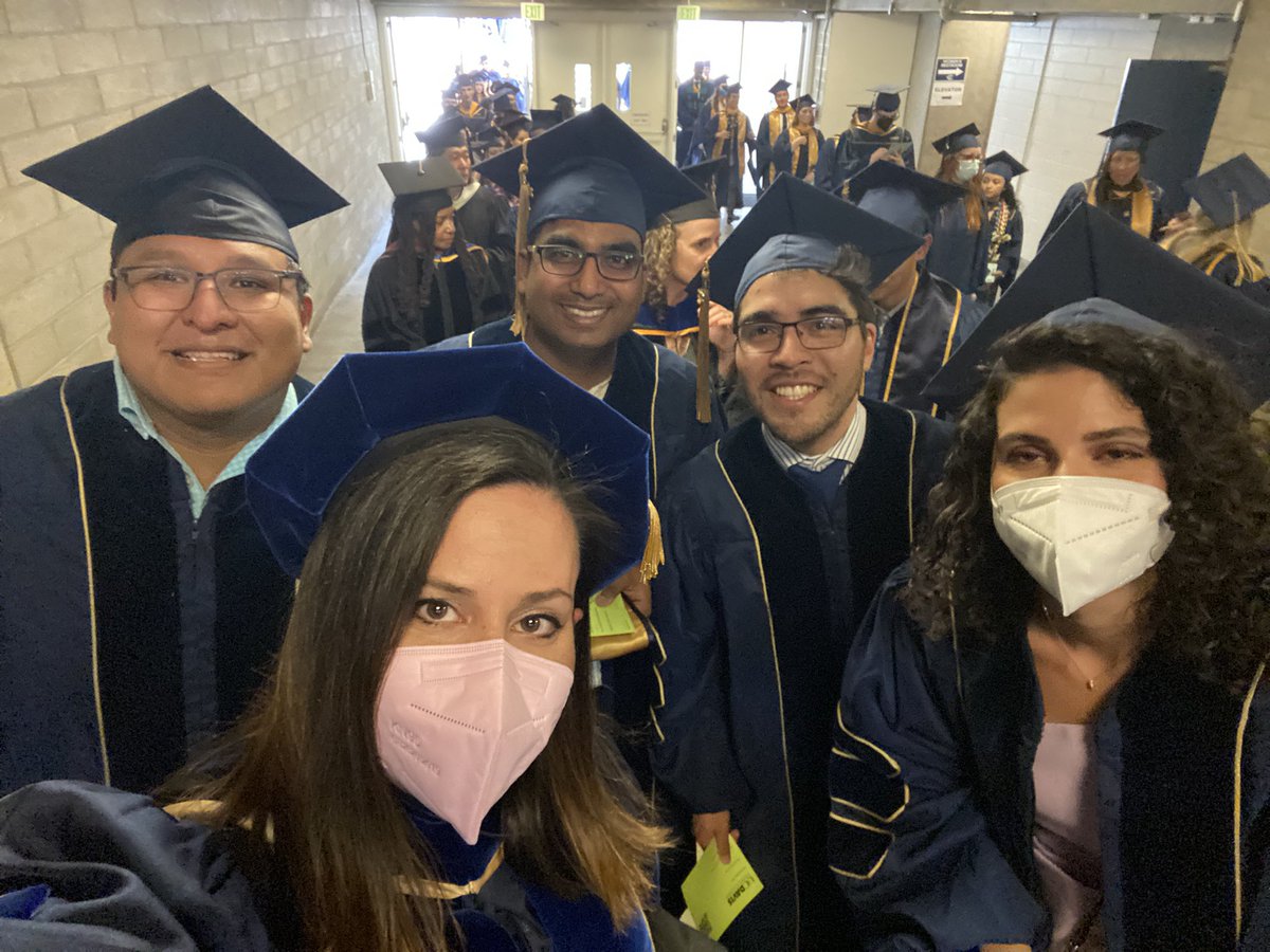 KaterinaZiot's tweet photo. When it rains it pours ☔️over here &amp; today it poured *4* PhDs! Words cannot express how grateful I am for these amazing people who chose @UCDavis &amp; me as their advisor 5 years ago. 🥺🫠 onwards &amp; upwards to all of you!#UCDavisGrad #tasselsontheleft https://t.co/KbBaF7nDuy