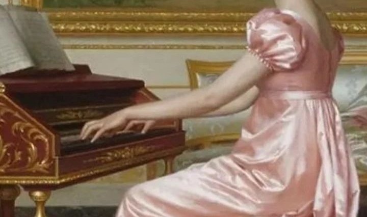 pink details in art.