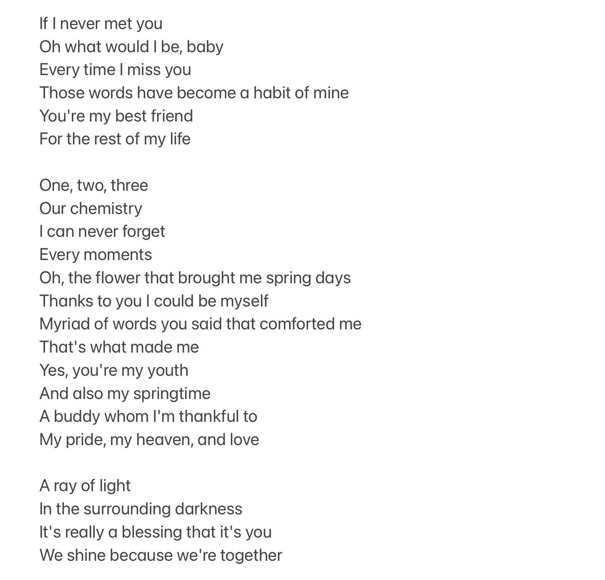 ktaebwi's tweet photo. #BTS_Proof (ENG trans) BTS - For Youth (lyrics) https://t.co/8r5VKQe1QP