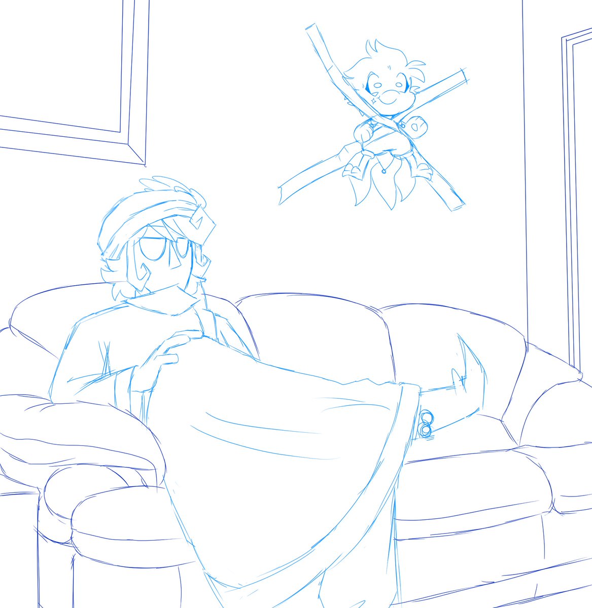 DJKeala's tweet photo. Babysittin' with Uncy Hypnos WIP

#babysitter #ArtistOnTwitter https://t.co/nLkn7Ib7d9