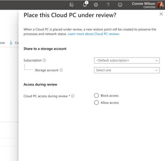 Brinkhoff_C's tweet image. NOW AVAILABLE! Digital forensics and #Windows365 Enterprise Cloud PCs options. You can now place a Cloud PC under #review. This action starts a process to create a secure snapshot of a #CloudPC. Read more here⬇️ docs.microsoft.com/en-us/windows-…