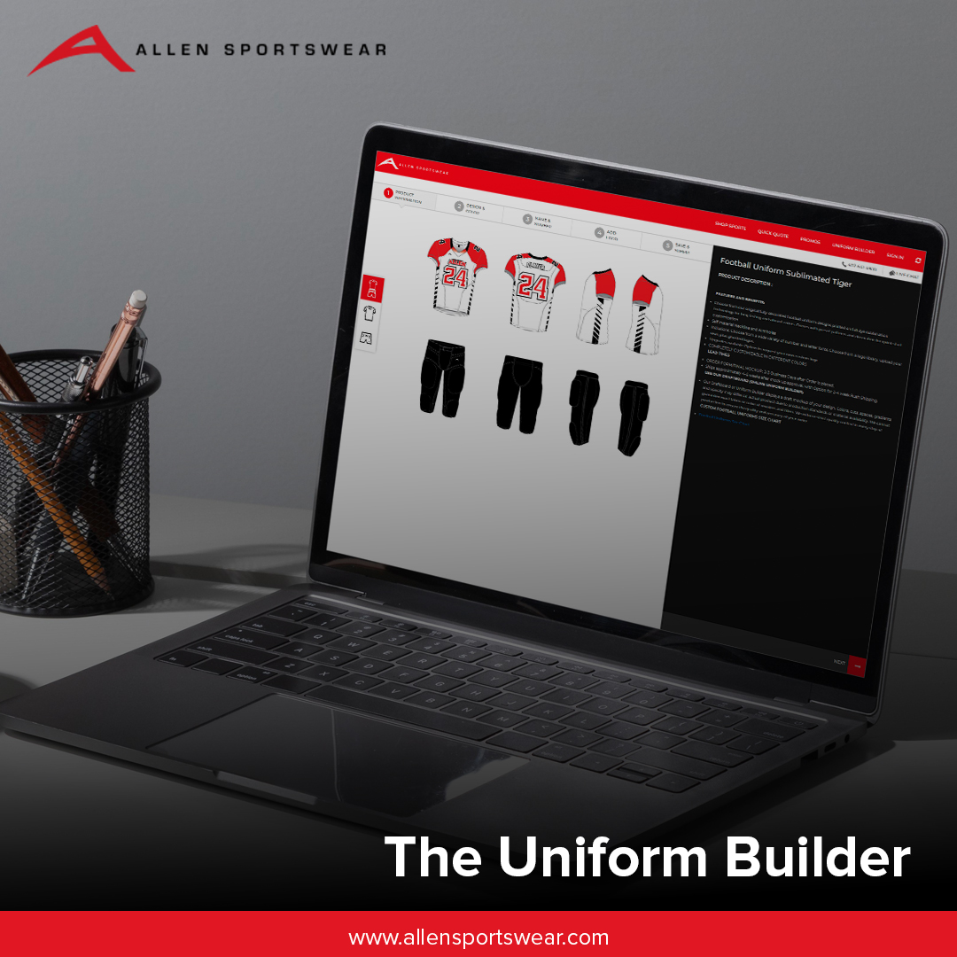 AllenSportswear's tweet photo. Do you know Our #UniformBuilder App provides customization for your team’s uniform?
Let’s create a new and attractive look.
So, why are you holding back?
Tap on the link and explore more options.
https://t.co/uLDUvTV6WX https://t.co/MT1YMeNCV1