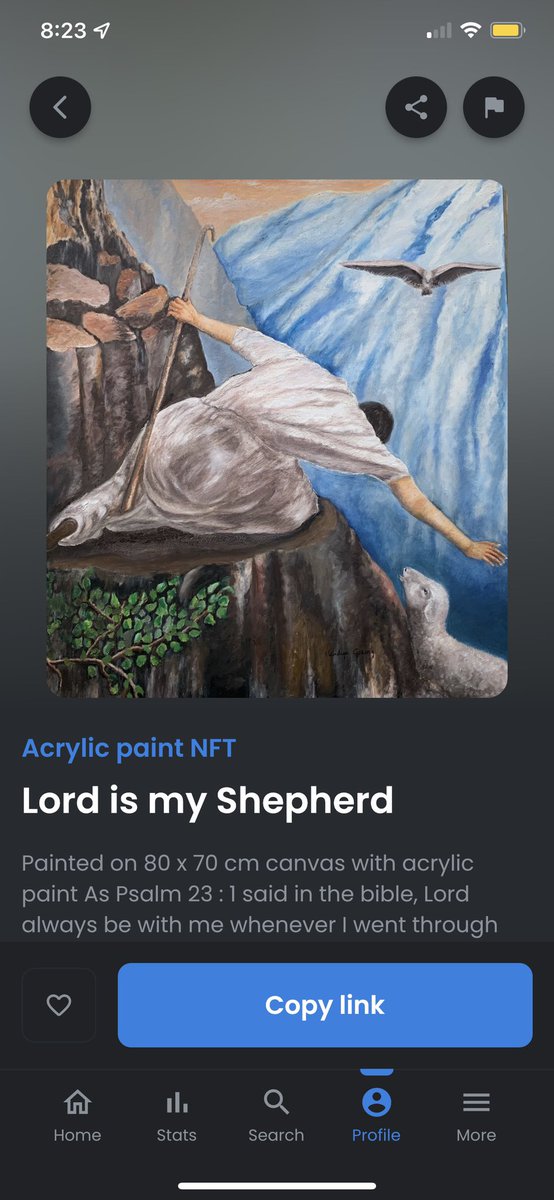 Check this out and get on of my mint acrylic paint collection in NFT 
✅RT
✅Like
✅check my NFT collections linktr.ee/gmwidya
opensea.io/collection/acr…
#nft #nftcommunity #nftdrop #nftinvestor #nftcollector #nftowner #opensea #nftartist