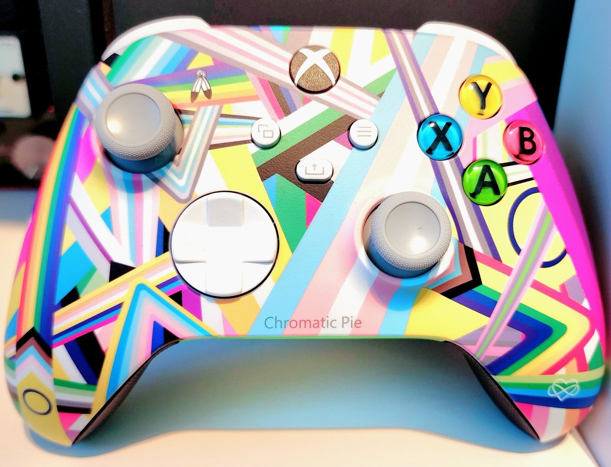 Every day is pride for us at CP 🏳️‍🌈

we don't like to bamboozle everyone with celebrations right at the beginning of Pride Month, there is a lot of noise.

So here is where we decide to begin 😊

HAPPY PRIDE! 🌈🌟 WE ACCEPT YOU WHOLE HEARTEDLY! This controller is everything.