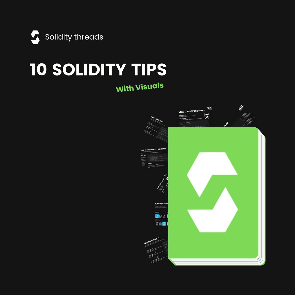 10 Solidity Tips. A thread ↓ https://t.co/mvdUlMmwRu