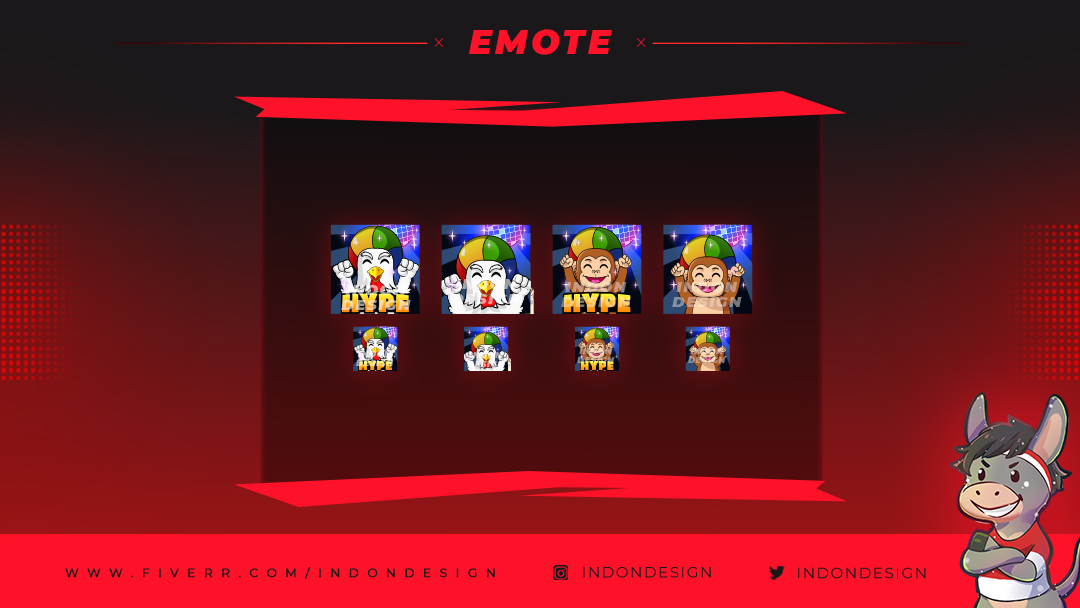 IndonDesign's tweet photo. One of favorite emote we create it for client 
@PhunkPhiddler 

We will always design emote exclusive for you. 
Contact us for your ideas :D

#emote #twitch #twitchemote #emotecutes #twitchtutorial #twitchstreaming #cartoonemotes #chibiemotes #textemote #characteremote https://t.co/A1Qq20DXbl