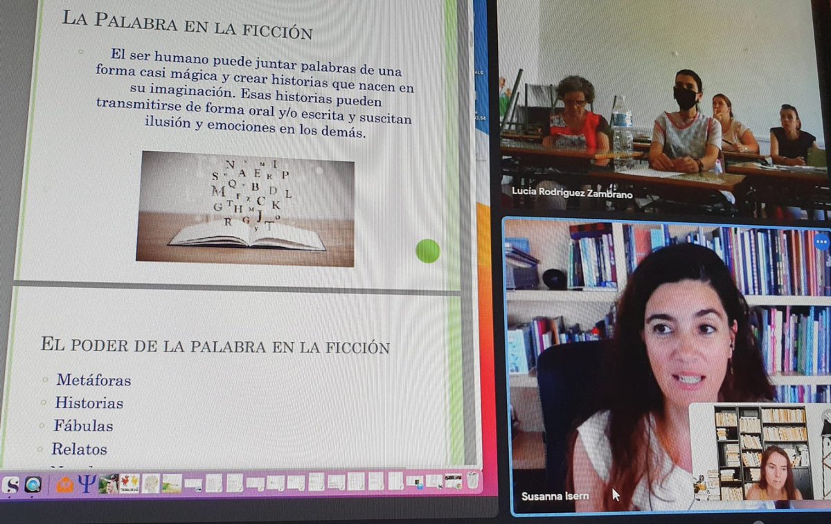 CPR_Zafra's tweet photo. El CEIP San José de Calasanz de Fuente del Maestre celebra el #Encuentrosautor_Ex con @SusannaIsern, medalla de plata en Internacional Latino Book Awards 2021 con "Un misterio en el bosque", traducida a más de 30 idiomas. Encuentro facilitado por @Junta_Educacion https://t.co/MFu9VkwxWZ