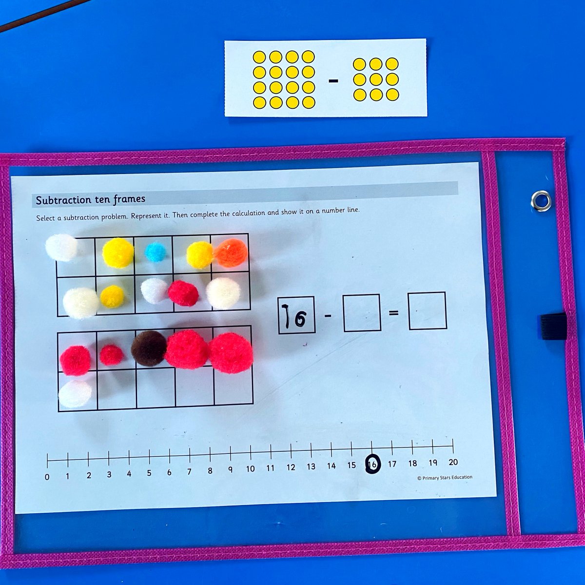 PrimaryStarsEd's tweet photo. Recapping addition & subtraction?
We promise our fully resourced, no-prep scheme will save you time! ⏰
Let us know how long it takes you to plan maths each week ⬇️
#drywipepocket #mathsbook #naturalclassroom #neutralclassroom #countingskills #year1classroom #subtracting https://t.co/rNvqTVOeiI