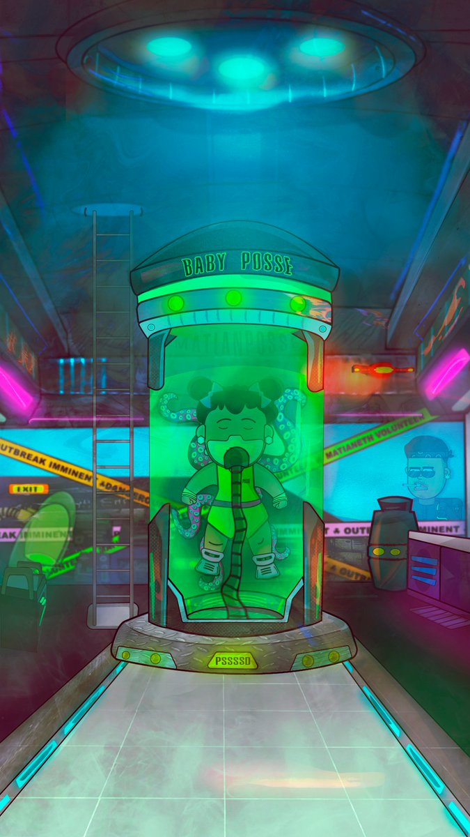 MatianSGS's tweet image. OMG we have a new member on the Lab let me introduce my little princess Helena...she will born on October 💚🧪
 @ggDaydreams @whatthefurr @PssssdLabReport @Wavy_Mikem @luuminize @ThePossessedNFT #pssssdfanart #psssd #pssssdvibes  #NFT #NFTCommunity #NFTGiveaway #Web3 #ETH #Art