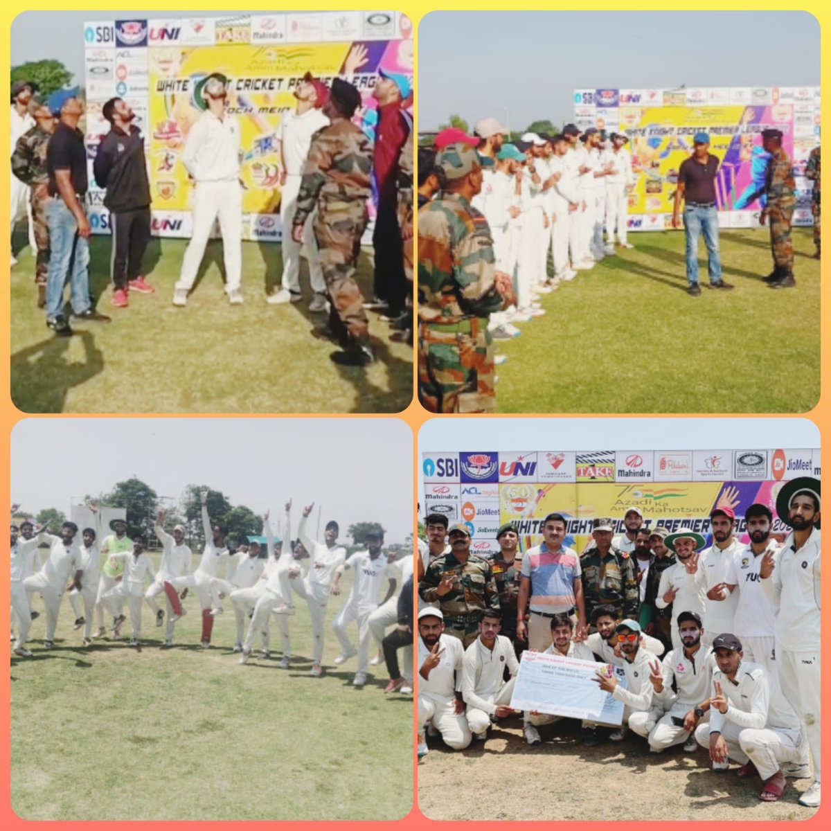 JournalistSoya's tweet photo. White Knight Premier league 2022.
#WKPL #KheloIndia #WhiteKnighte50
#akhnoor #fridayfitness #YetToCome For Youth
#INDvsSA Young Forever https://t.co/zrB69NQb0q