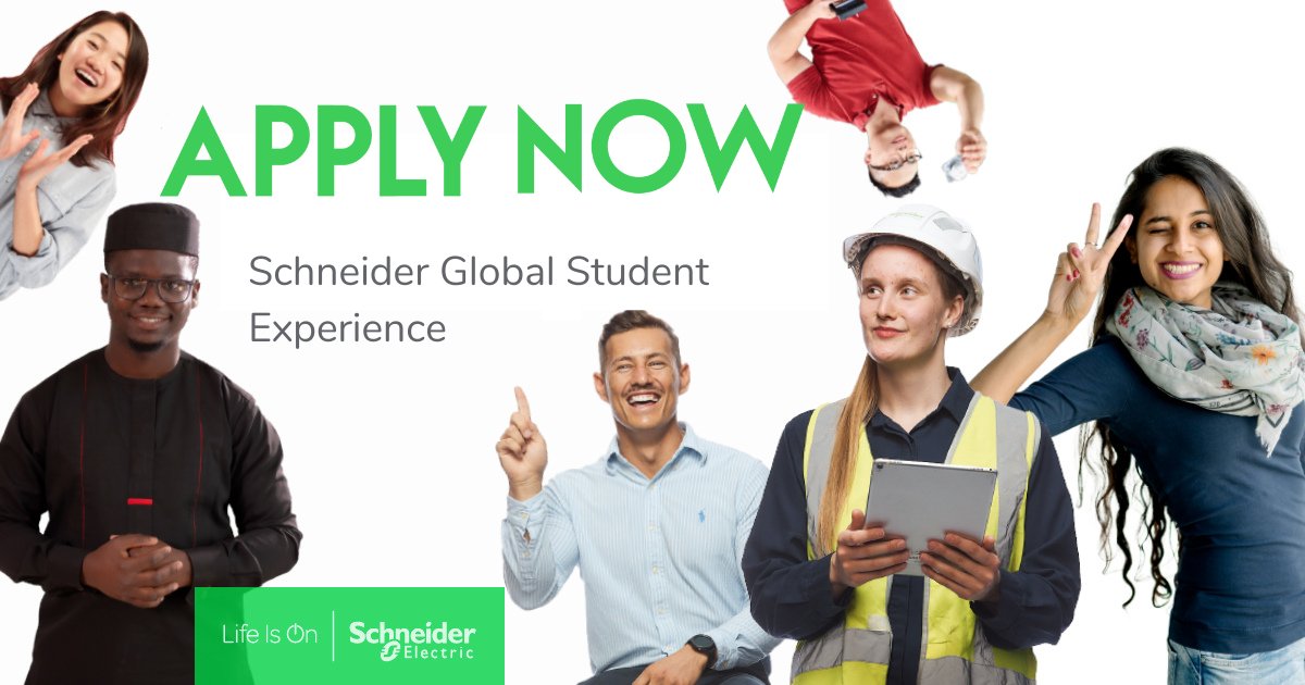 If you’ve been dreaming about a career in 🟢Sales & Marketing 🟢Services 🟢Supply Chain 🟢Digital 🟢Sustainability But not sure where to start? Register for our Schneider Global Student Experience today to start your journey! ▶️ student-se.icims.com/jobs/33700/sch… #SGSE2022 #SEGreatPeople