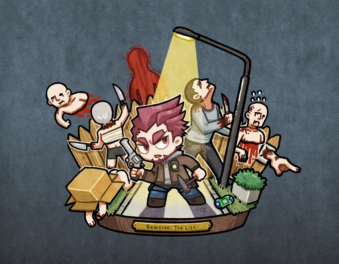 Remorse: The List がすごいCry of Fear味溢れるゲームで最高なので続きが楽しみ♪
#2bropics 